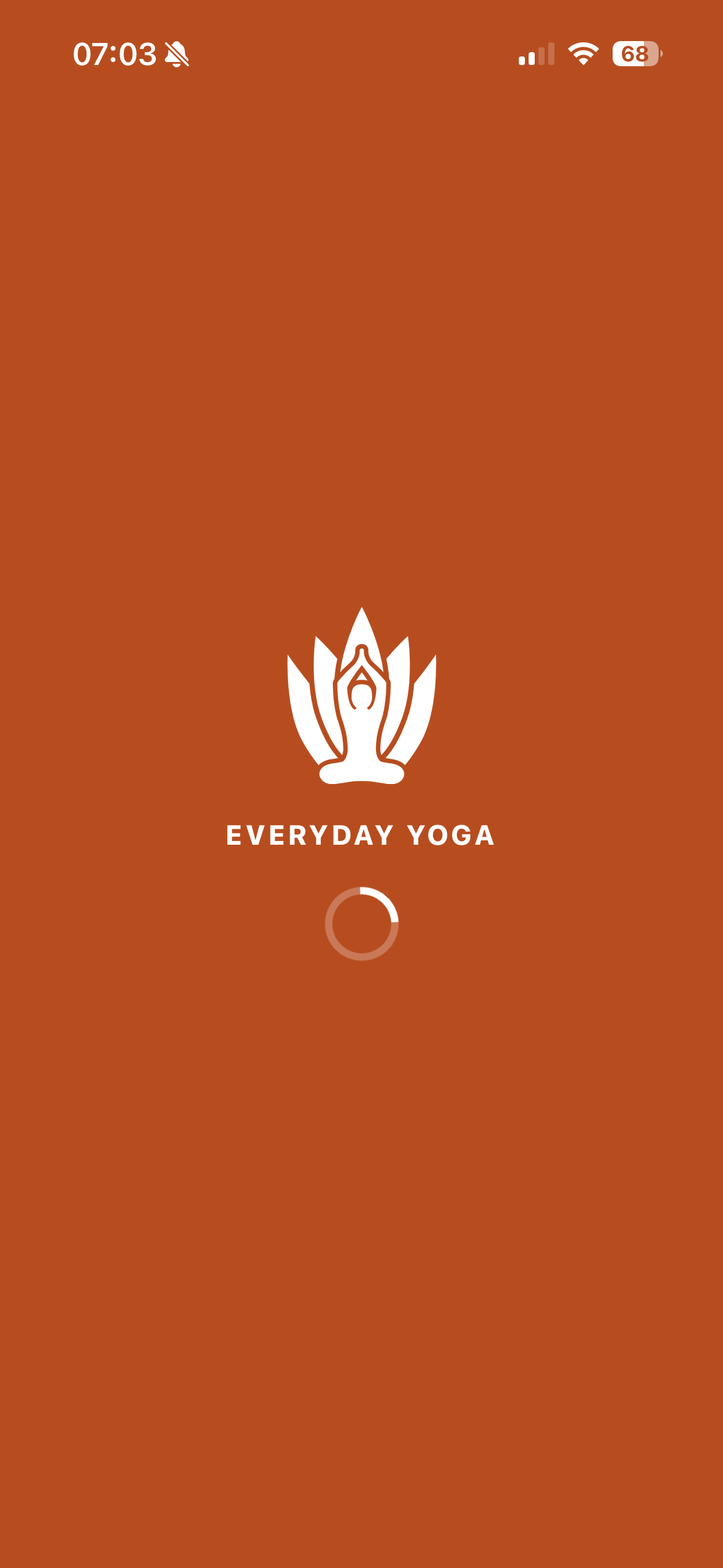 Aperçu de l'app EveryDay Yoga